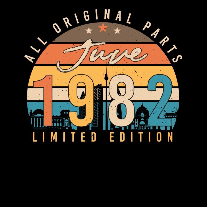 40tes Lebensjahr Juni 1982