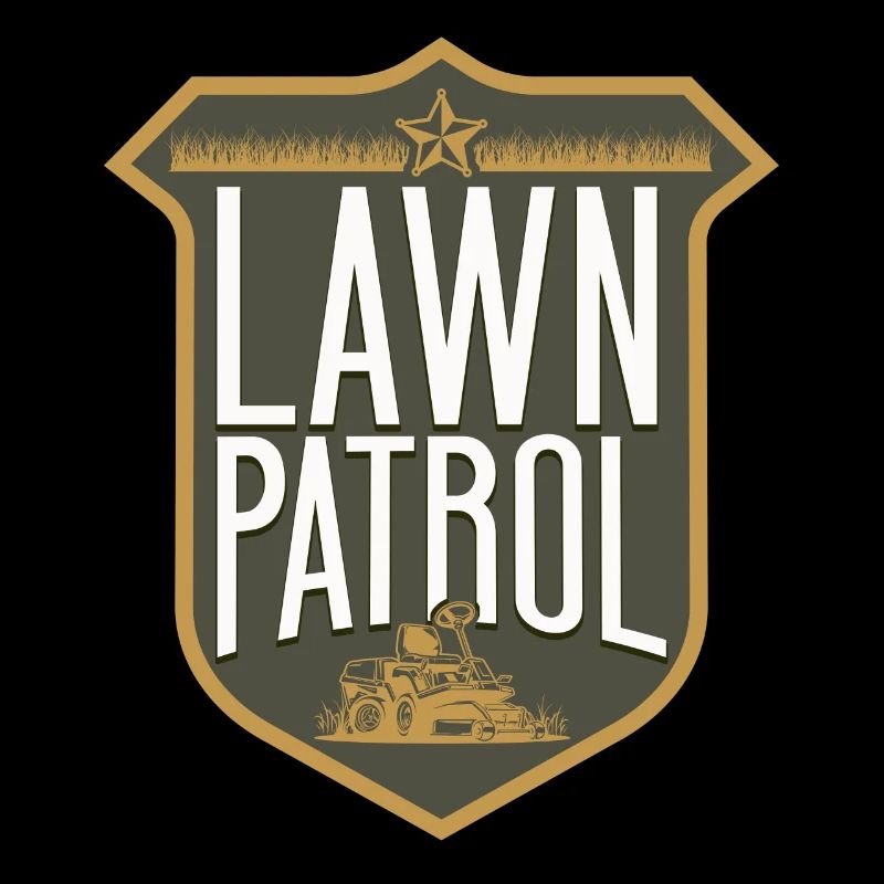Lawn Mower Mowing Dad Father
