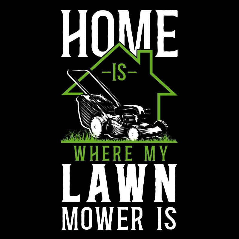 Lawn Mower Mowing Dad Father