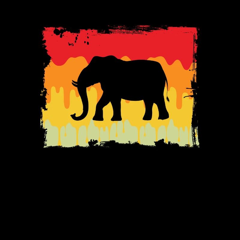 Elephant Retro