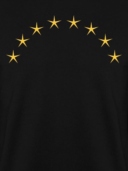 Goldenes Sternenbogen Design