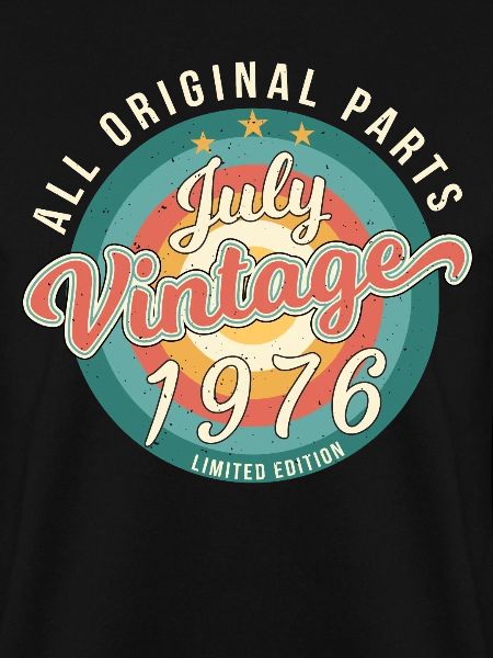 Retro 1976 Juli