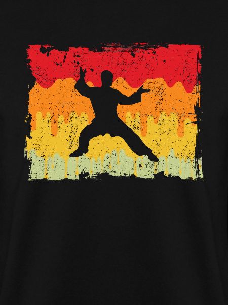 Karate Kampfsport Retro