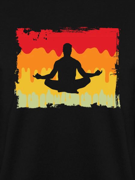 Yoga Meditation Retro
