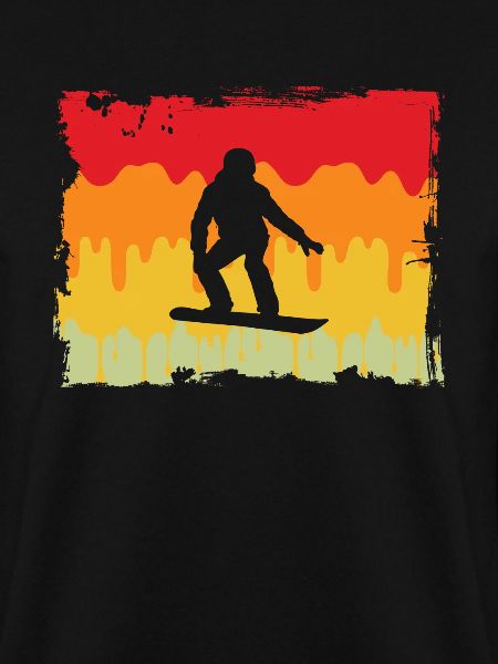 Snowboarding Retro
