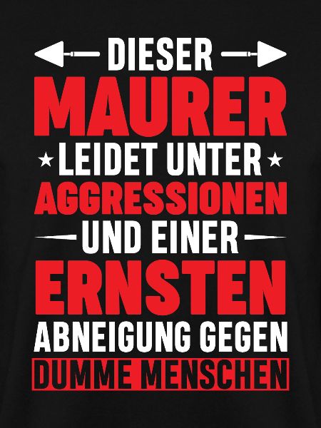 Maurer Lustiger Spruch
