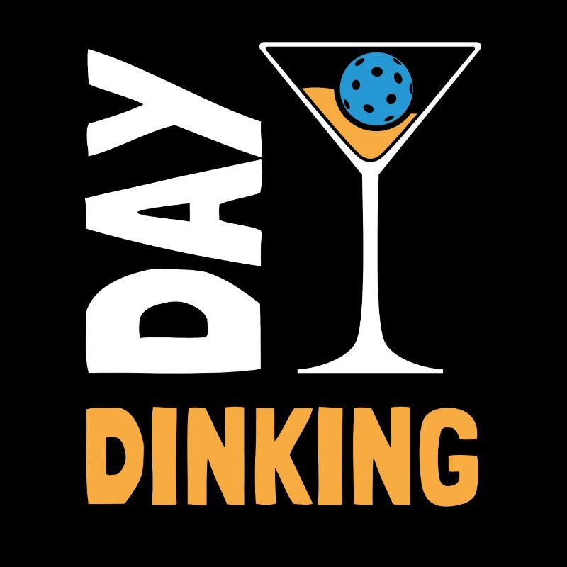 Day Dinking Funny Martini Pickleball