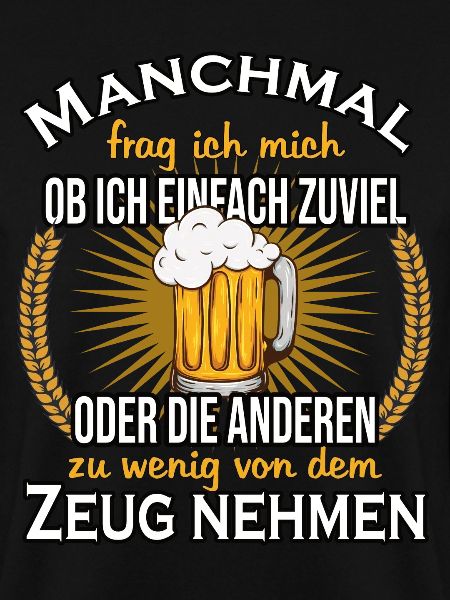 Biertrinker Biergarten Outfit Geschenk