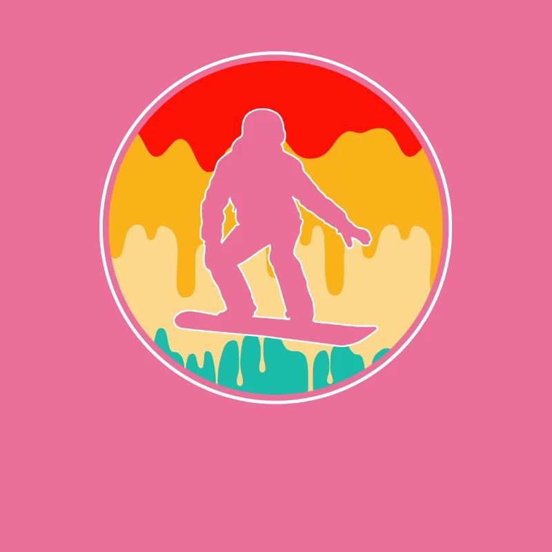 Snowboarding Retro
