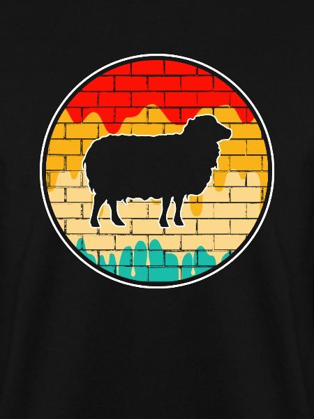 Schaf Retro