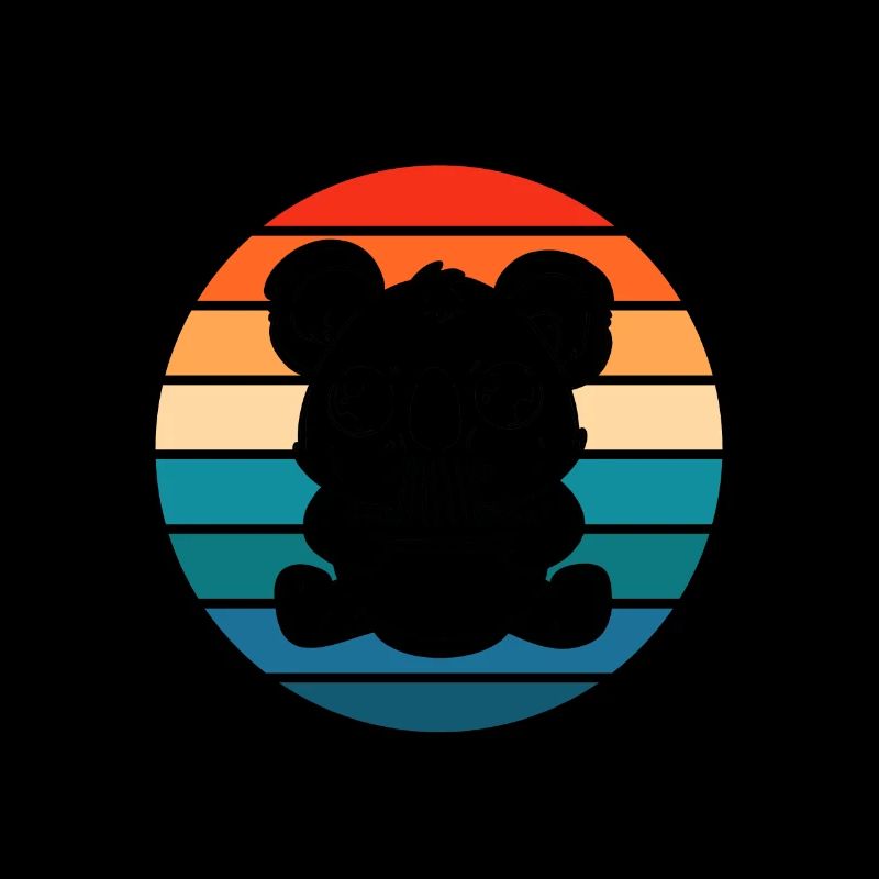 Koala Baby Retro Australien Beuteltier