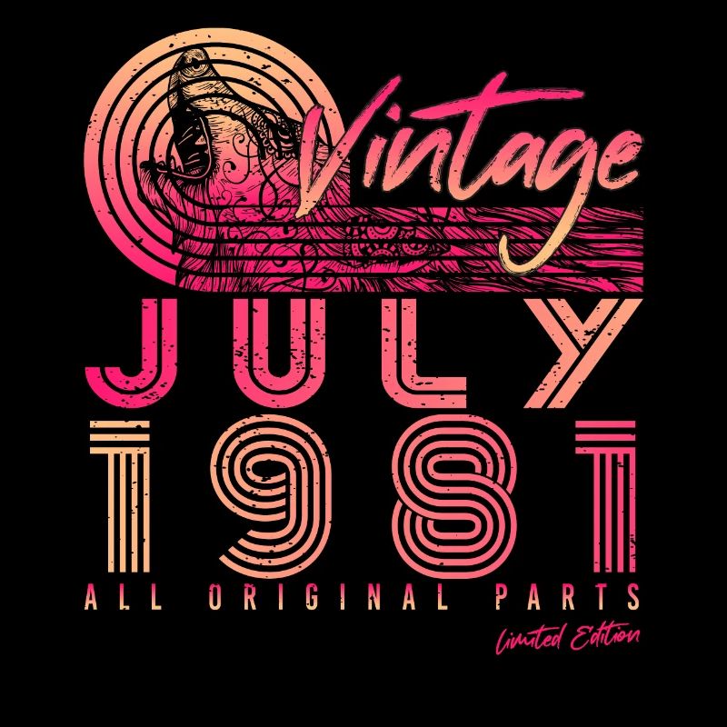 Retro 1981 Juli