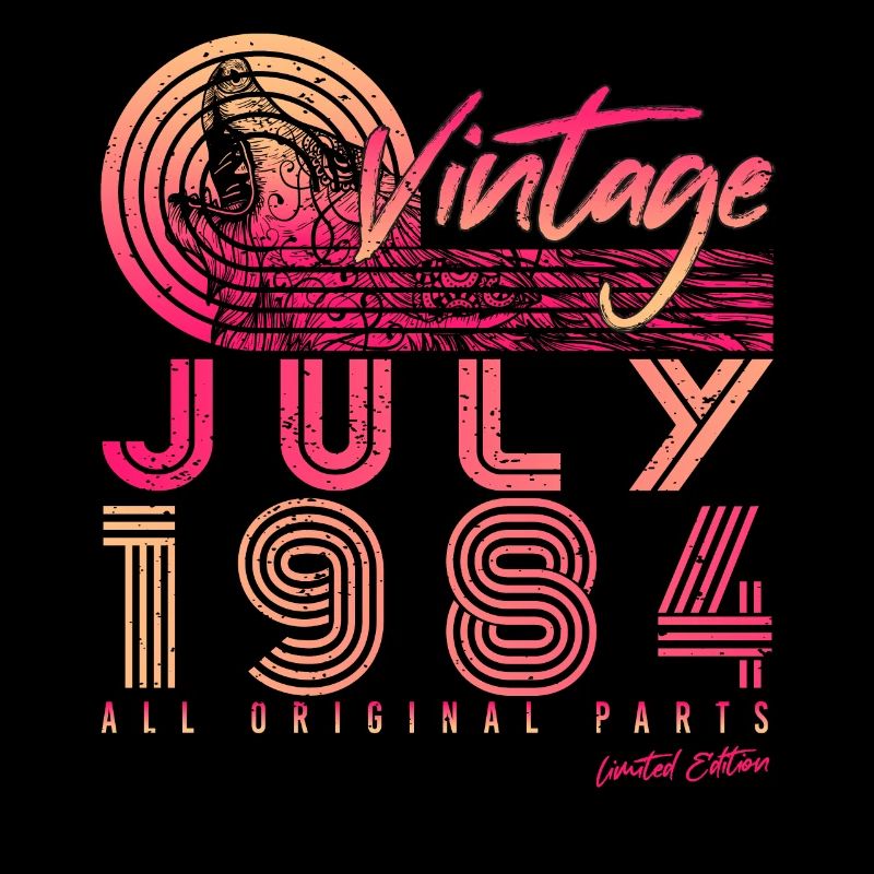 Retro 1984 Juli
