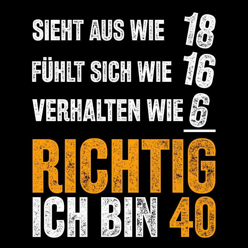 Vierzigster Geburtstag Geschenk 40 jährige Herren