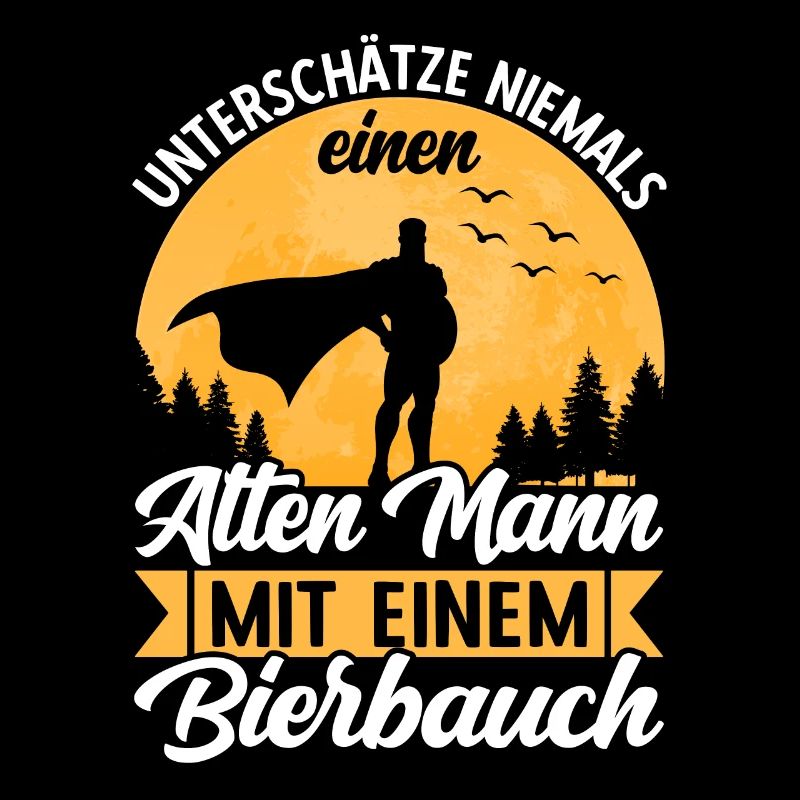 Bierbauch Biertrinker Bier Bierliebhaber Spruch
