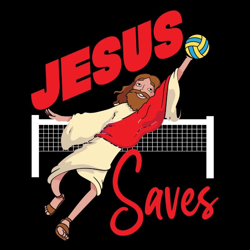 Volleyball Player Team Jesus