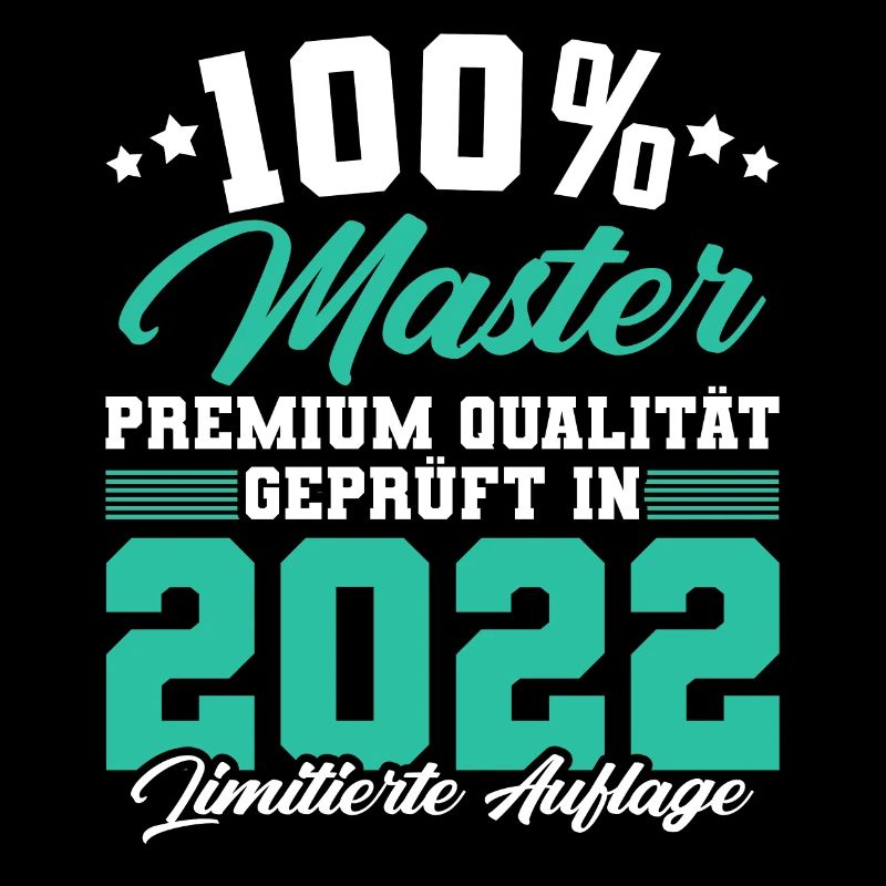 Master 2022 Abschluss Geschenk Studium Absolvent