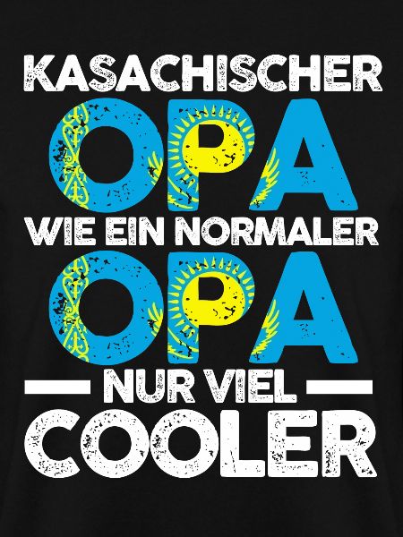 Kasachstanischer Opa Kasache Kasachstan