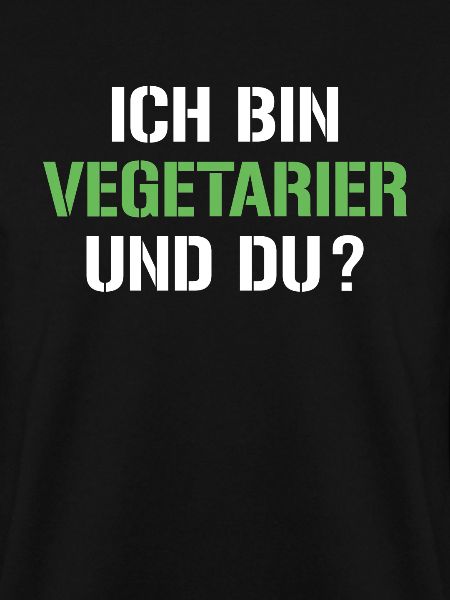 Vegetarier Spruch