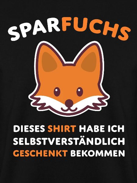Sparfuchs Lustiger Spruch Finanzen