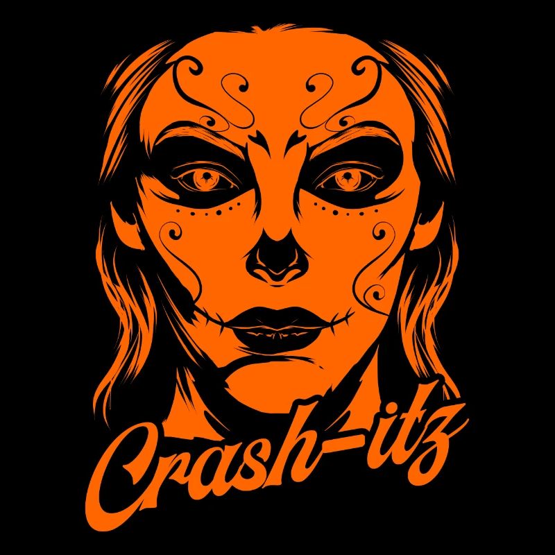 Frontdesign La Muerta handmade by Crashitz