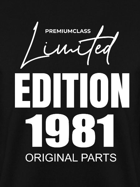 Édition limitée 1981