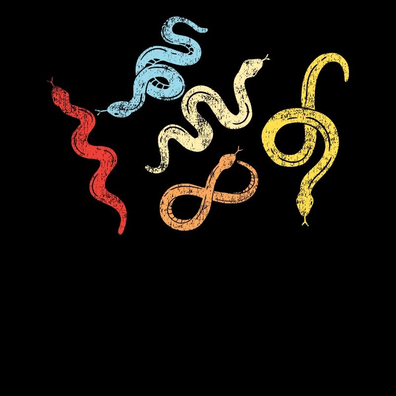 Snake Serpent Retro Vintage
