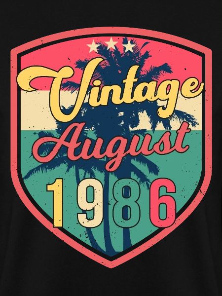 August 1986 Geschenkidee