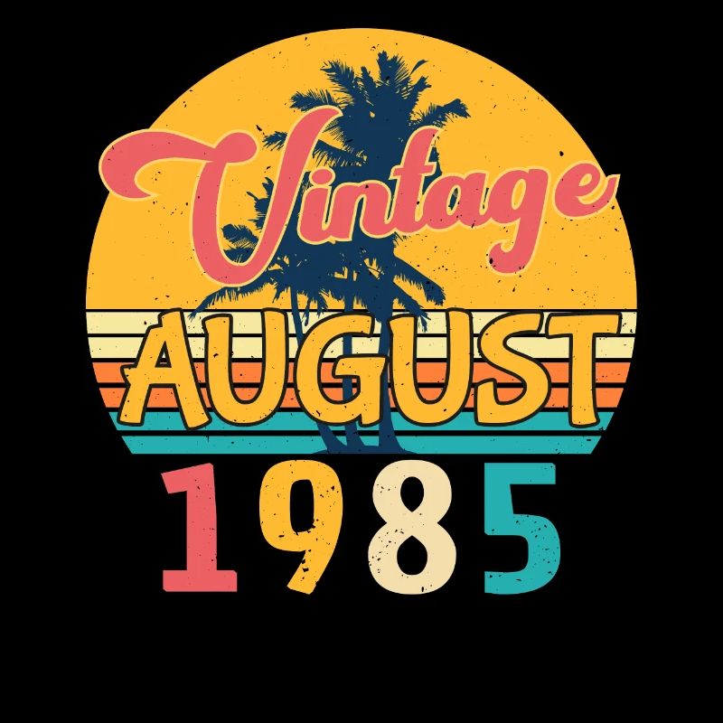 Année de construction 1985 en août