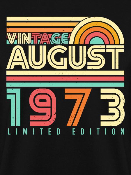 1973 Im August Geschenkidee