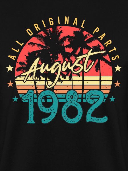 40th birthday August 1982