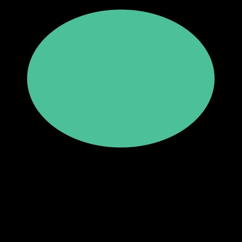 Ovale vert Conception simple