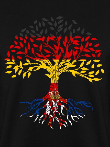 Wurzeln Baum Deutschland Serbien