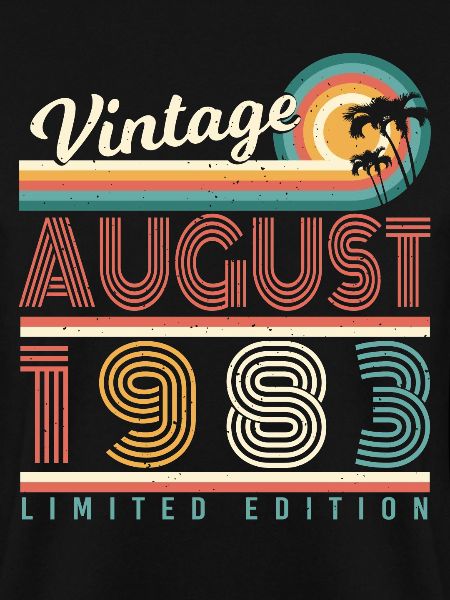 1983 Im August Geschenkidee