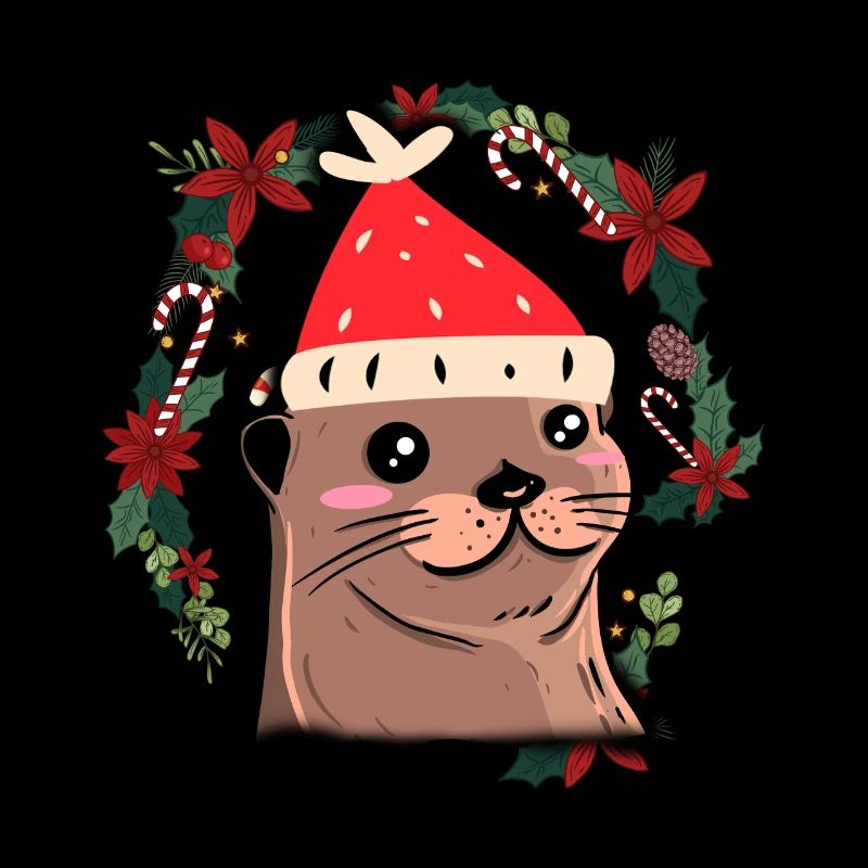 Loutre de Noël laide