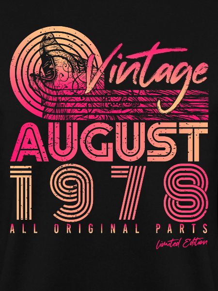 Retro 1978 in August