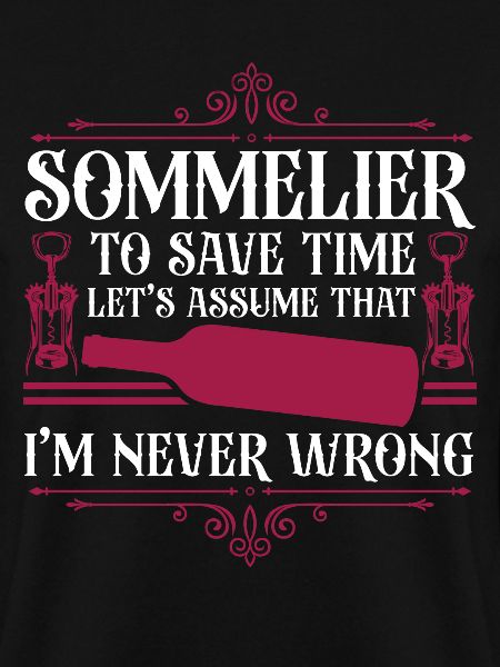Sommelier Wine Drinking Tasting