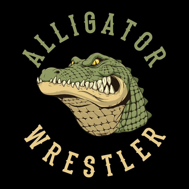 Crocodile Alligator Wrestling Reptile Gift