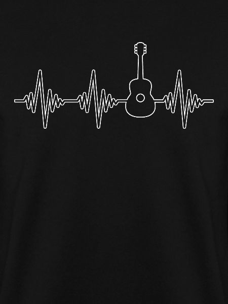 Gitarre Herzschlag