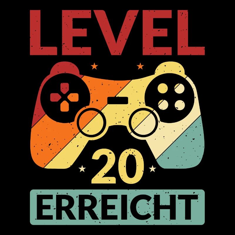 Level 20 Erreicht Gamer