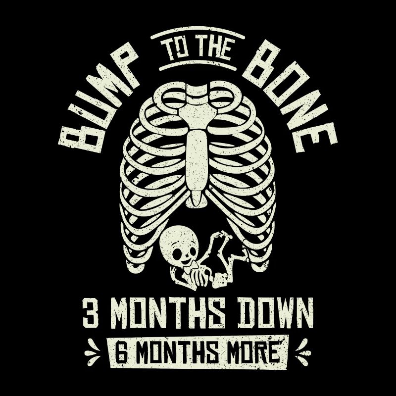 Grossesse Halloween Bump To The Bone