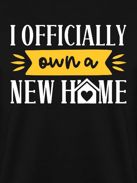 New Homeowner Housewarming Official New Home