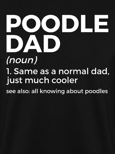Pudel Hundebesitzer Geschenk