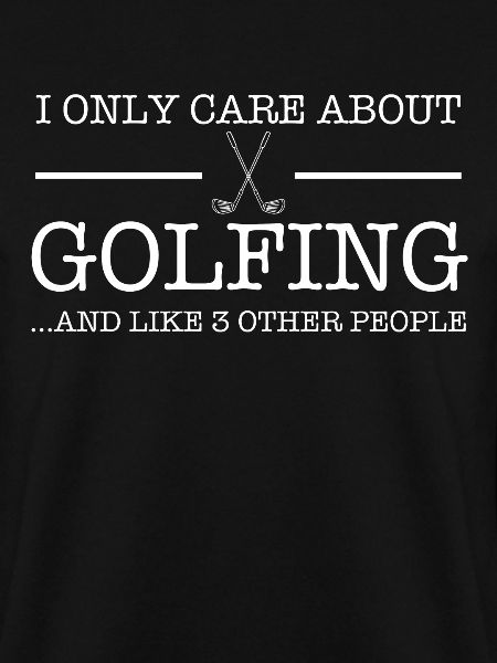 Golf Spieler Spruch Geschenkidee