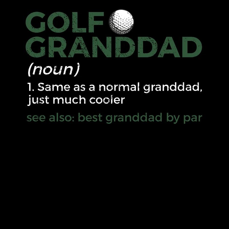 Golf Spieler Spruch Geschenkidee