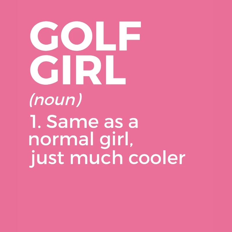 Golf Spieler Spruch Geschenkidee