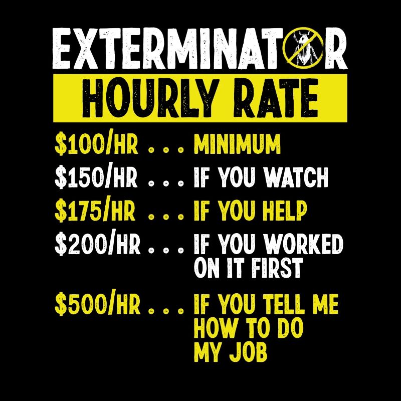 Hourly Rate Pest Control Technician Worker