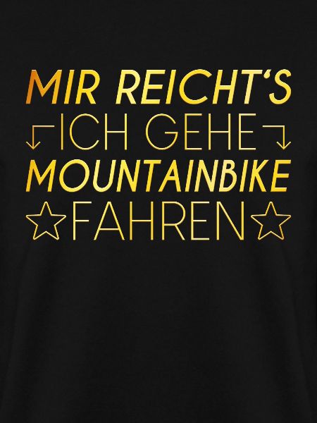 Mountainbike Spruch