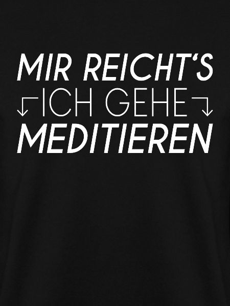 Meditieren Spruch