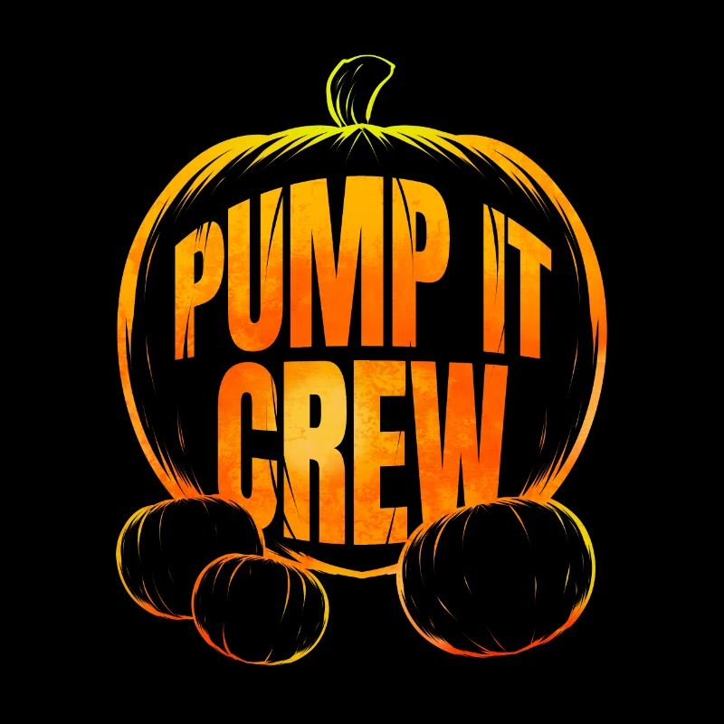 Pumpkin Pump It Crew Halloween